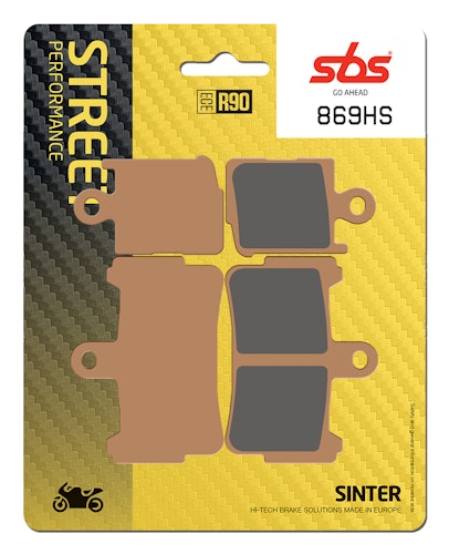 SBS Bremsbelag 869HS Street Sinter