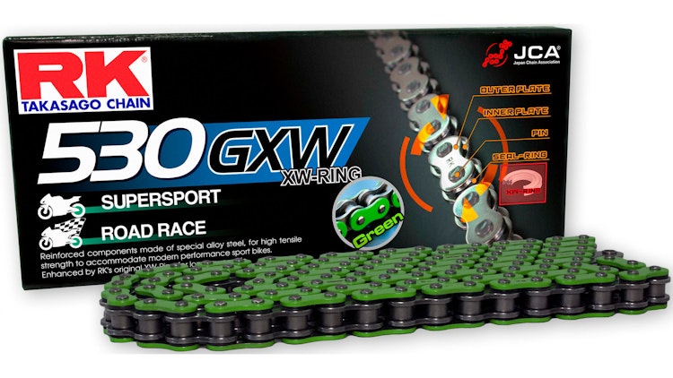 RK Kette 530GXW, 116 Glieder