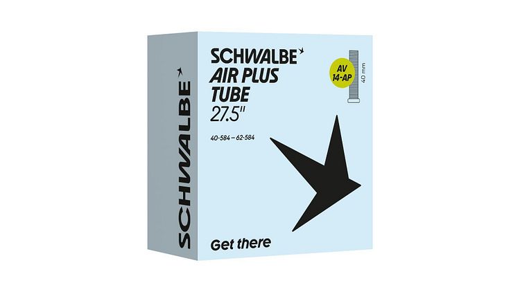 Schwalbe Schlauch Nr. 14-AP 27,5 Zoll Schraderventil (AV)