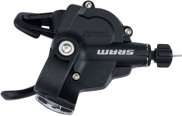 SRAM Daumenschalthebel X-4 3-fach links schwarz