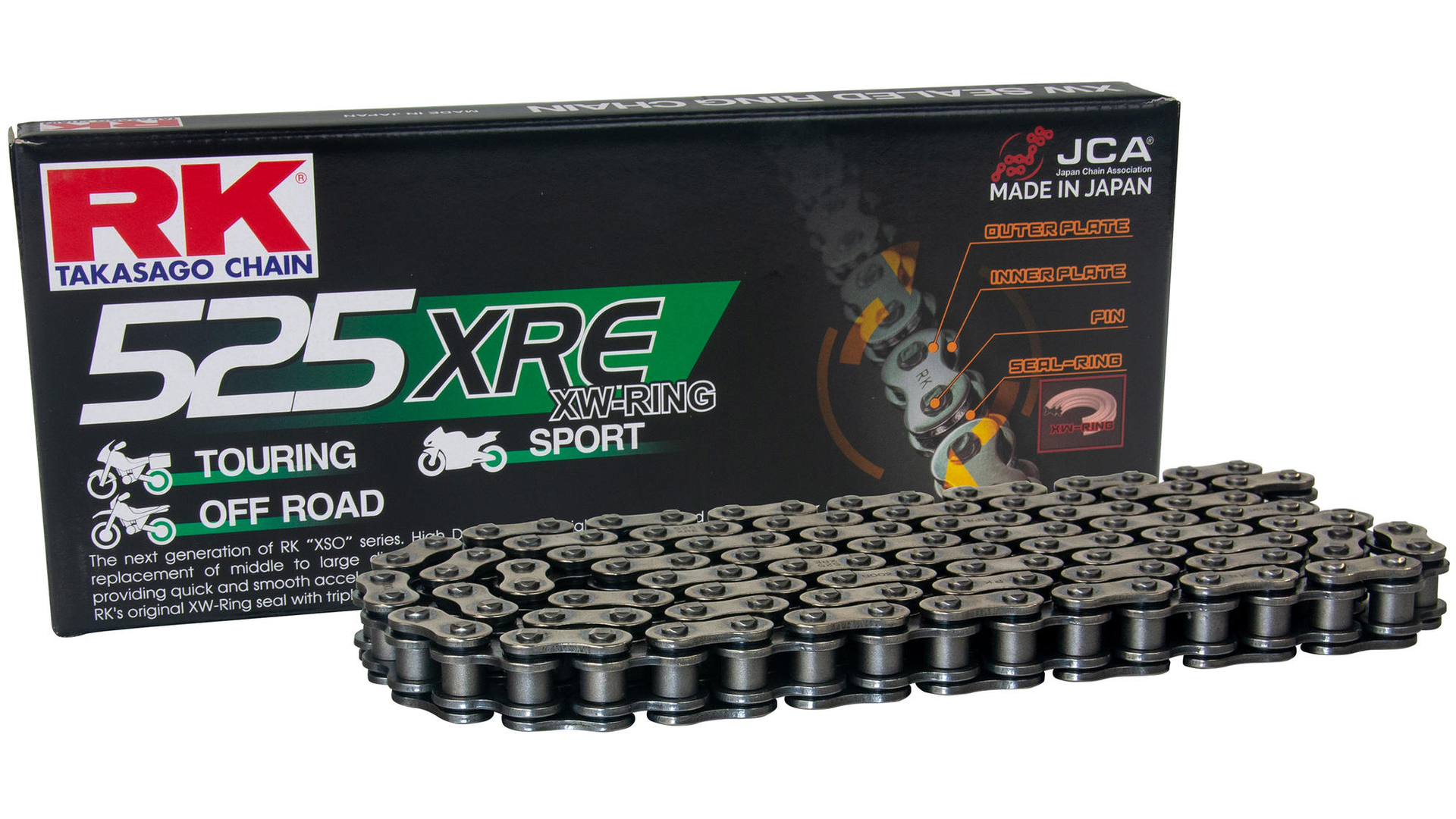 RK 525XRE Kette 108 N