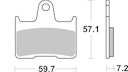 Vorschaubild SBS Bremsbelag 984LS Street Sinter