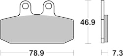SBS Scooterbelag 108HF Street Ceramic