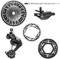 SRAM Schaltgruppen-Set Eagle 90 Transmission E-Bike mit Kettenblatt 34 Zähne, 104 mm Lochkre