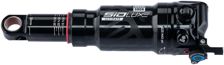 RockShox Federbein SIDLuxe Ultimate 3P 145 mm schwarz x 35, SoloAir