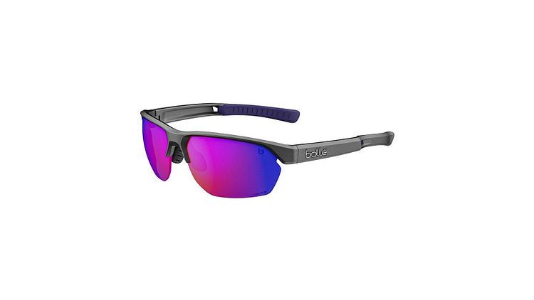 Bollé Sportbrille Victus schwarz titanium matte, Gläser Volt+ Ultraviolet