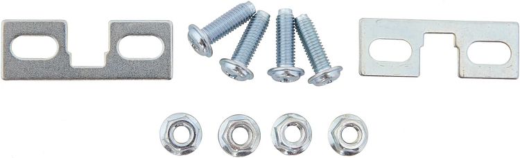 CONTEC Pedalhaken Track silber