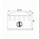 Vorschaubild MIW Ölfilter B9001 Filterpatrone 76 mm (OEM-Qualität)