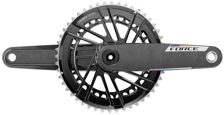 SRAM Kettenradgarnitur Force E1 35/48 Zähne 172,5 mm schwarz