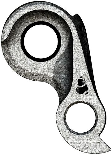 Silca Schaltauge Titanium Cervelo silber