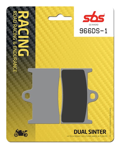 SBS Bremsbelag 966DS-1 Road Racing Endurance (Giftiger Biss)