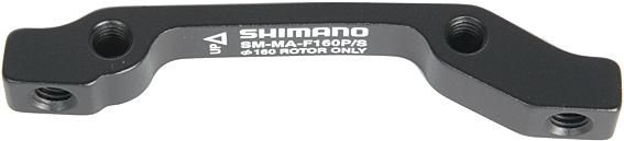 Shimano Scheibenbremsadapter 160 mm vorn schwarz