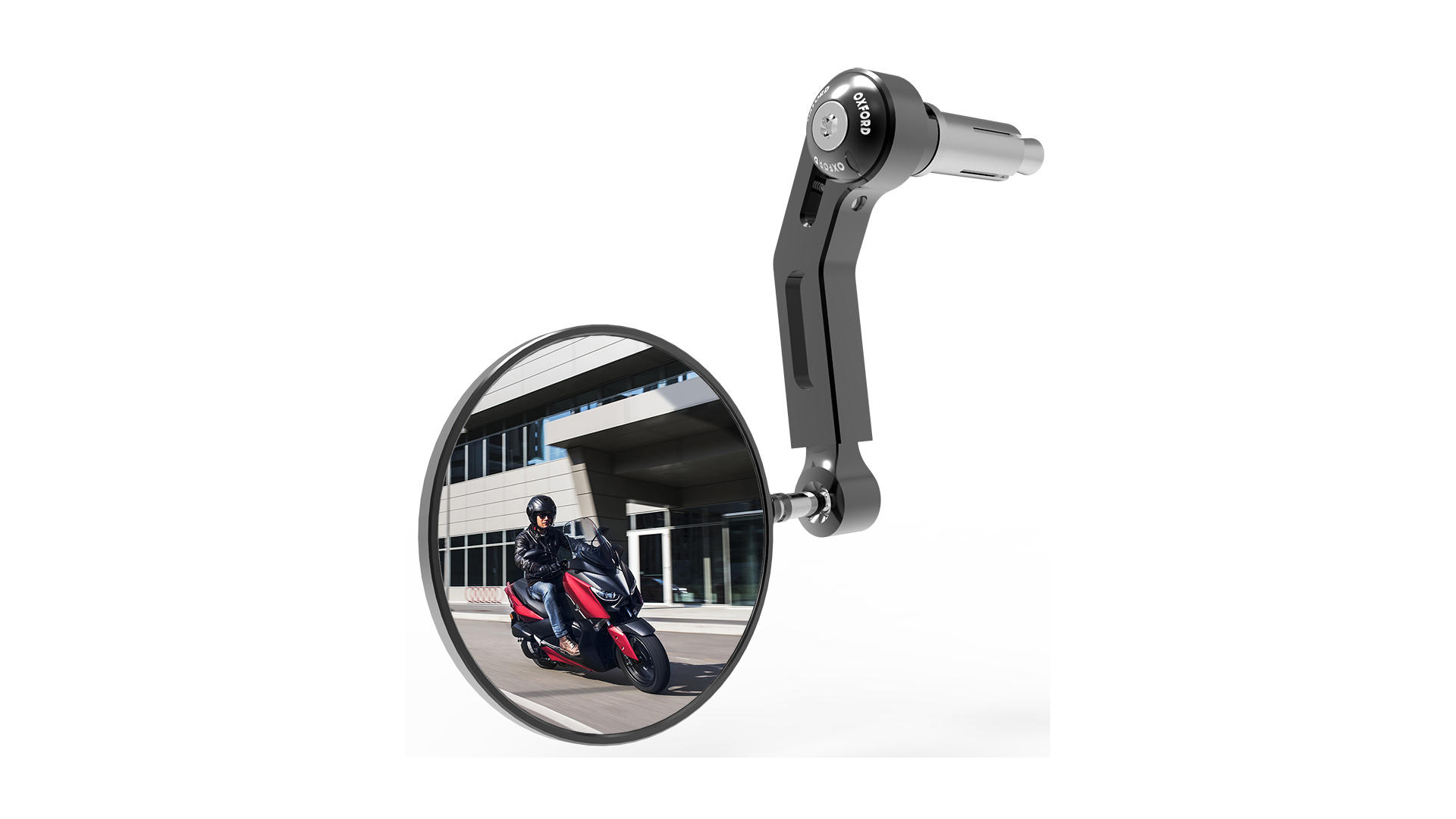 Oxford Premium-Aluminium Lenkerendenspiegel Rechts