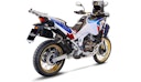 Vorschaubild LeoVince SLIP-ON Edelstahl SBK LV ONE EVO Schwarz für HONDA CRF 1100 L AFRICA TWIN/ADVENTURE SPORT/DCT