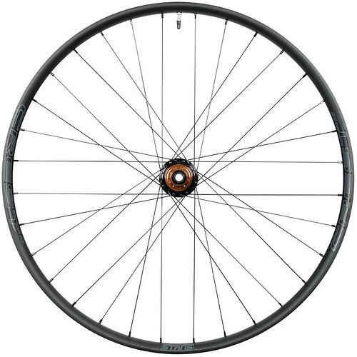 Stan's NoTubes Laufrad CREST MK4 27,5 Zoll hinten schwarz/grau
