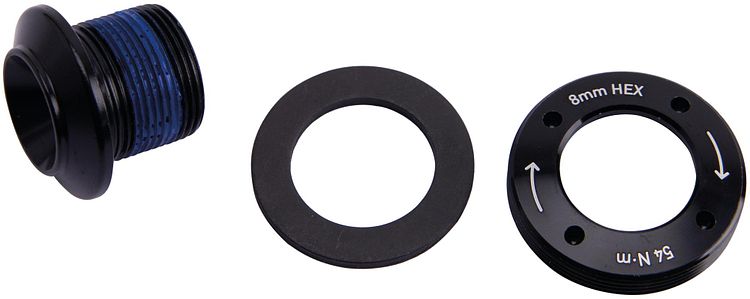 Truvativ Kurbelschraube BB30 links schwarz