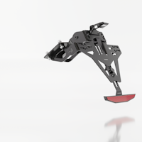 HIGHSIDER pro Kennzeichenhalter Akron-RS Kawasaki