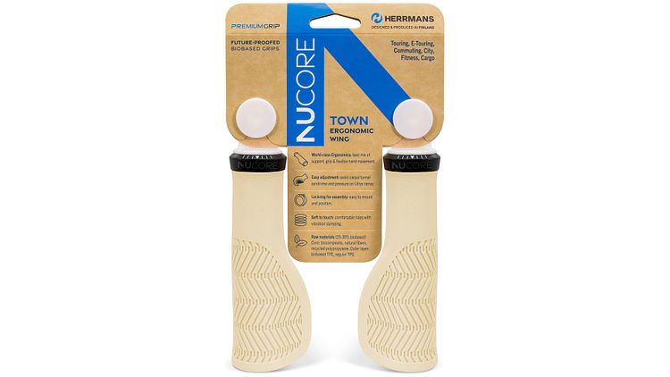 Herrmans Nucore Town Griff 130/130 mm beige