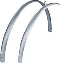 Vorschaubild CONTEC Schutzblech-Set Splash Protect DLX 28 Zoll silber 28" - 55 mm breit