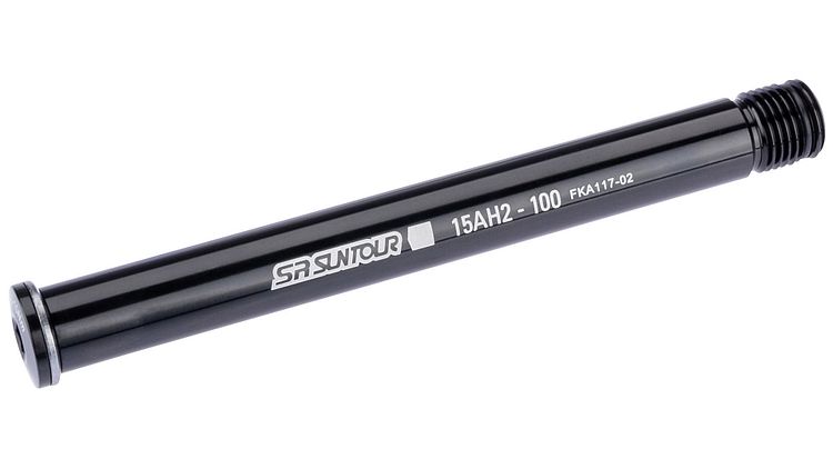 SR Suntour Vorderradsteckachse 15AH2 schwarz,silber