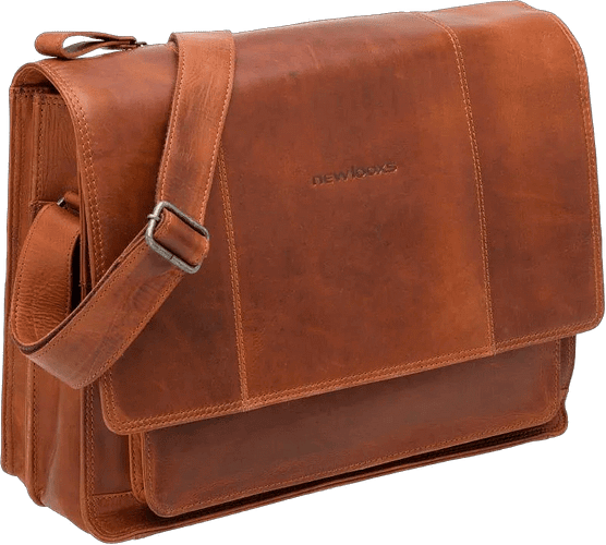 New Looxs Schultertasche Leather Fellini cognac