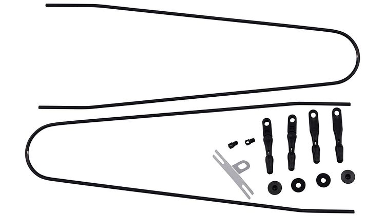 CONTEC Befestigungsstrebensatz Splash Protect DLX schwarz