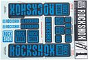 Vorschaubild RockShox Dekor Set Dual Crown Ø 35 mm schwarz blau