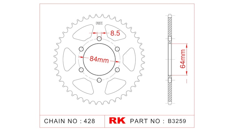 RK Kettenrad 3259