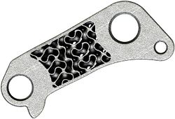 Silca Schaltauge Shimano Scott silber
