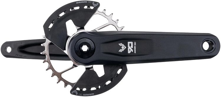 SRAM Kettenradgarnitur Eagle 90 Transmission 170 mm schwarz