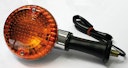 Vorschaubild HIGHSIDER smart OEM-Style Kawasaki Glühlampen Blinker Gehäuse Chrom / Linse Orange (Stück), Vorn & Hinten