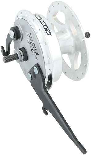 Sturmey Archer V.R.-Bremstrommelnabe 36 Loch silber