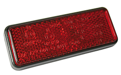 HIGHSIDER smart Rückstrahler Rot Mit Gewindebolzen M5 (1Stck)