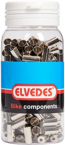 Elvedes Endhülse Ø 5 mm silber