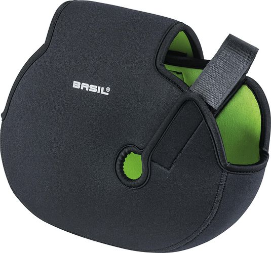 Basil Mid Engine Cover Universal schwarz,grün