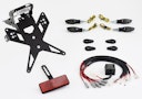 Vorschaubild PROTECH Komplett-Set Plug and Play Kennzeichenhalter mit 4 LED-Blinkern X-SHAPE
