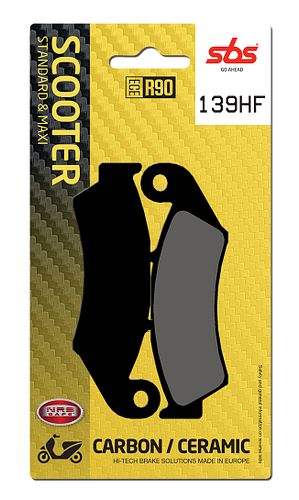 SBS Scooterbelag 139HF Street Ceramic