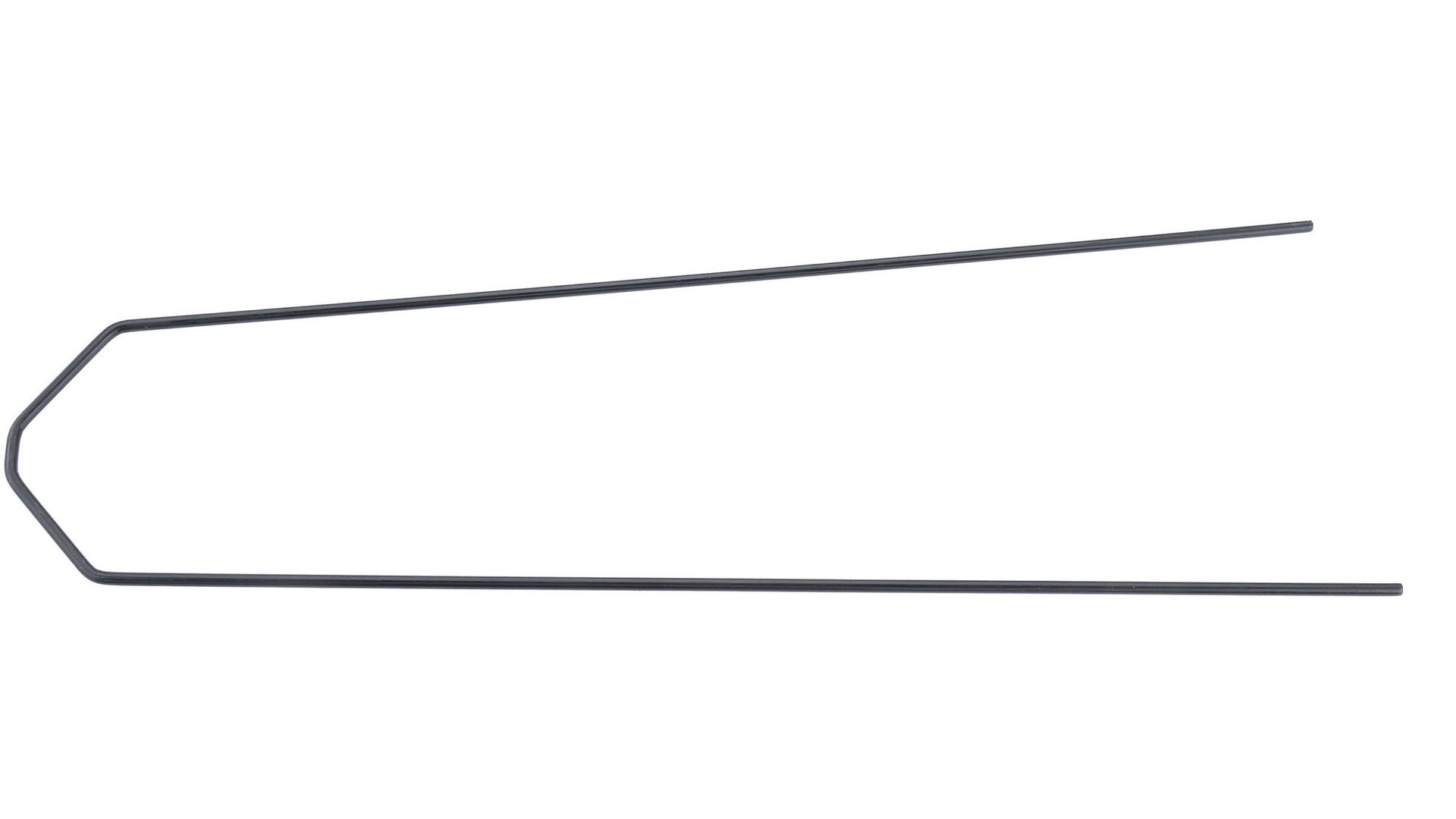 Curana Schutzblechstrebe 75/380 mm schwarz