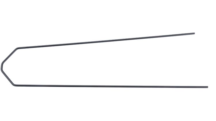 Curana Schutzblechstrebe 75/380 mm schwarz