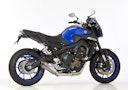 Vorschaubild SHARK KOMPLETTANLAGE Titan silber SRC 4 für YAMAHA MT-09 / SP EURO3  