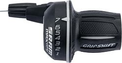 SRAM Drehgriffschalter Grip Shift MRX Comp 7-fach schwarz/weiß