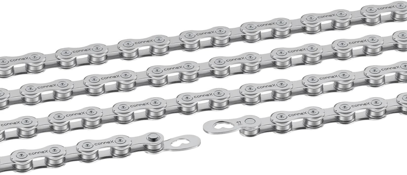 Connex Kette 12-fach 126 Glieder silber