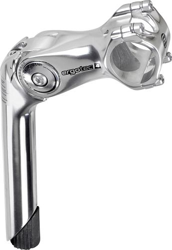 ErgoTec Vorbau Octopus 2 180 mm silber 90 mm Vorbaulänge, silber poliert, eff.