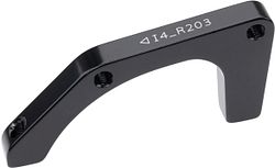 Tektro Adapter IS für 203 mm hinten schwarz