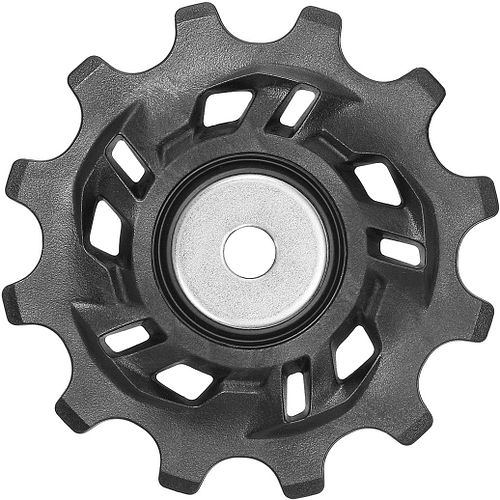 Sunrace Schaltrolle 12 Zähne schwarz-silber