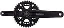Vorschaubild Shimano Kettenradgarnitur FC-MT610-2 und 610-B2 170 mm schwarz