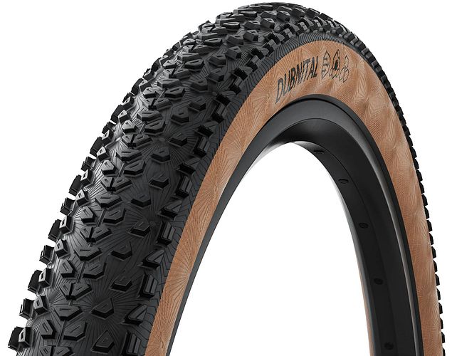 Continental Dubnital Reifen 29 × 2,40" schwarz,transparent TrailRapid