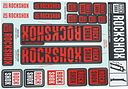 Vorschaubild RockShox Dekor Set 35 mm rot