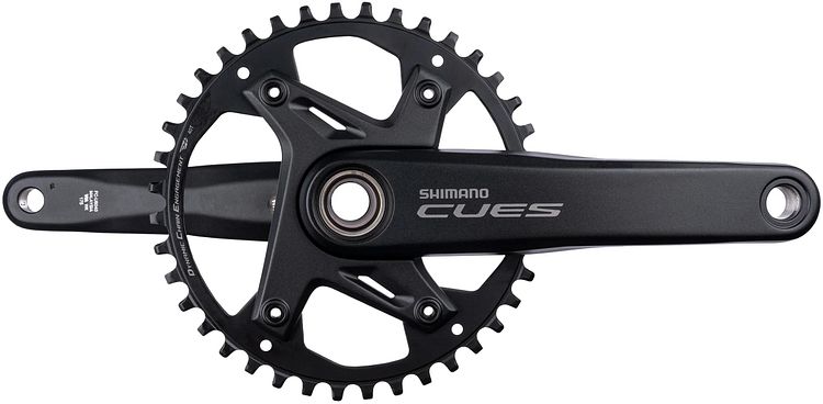 Shimano Kettenradgarnitur CUES FC-U6040-1 40 Zähne 175 mm schwarz