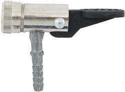 Pieper Auto-Hebelstecker 6 mm silber